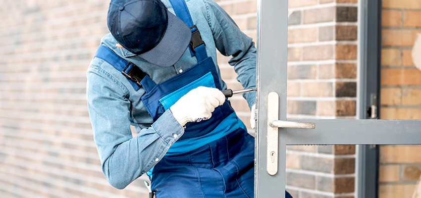 Pivot Storefront Door Locks Installation in Gardena, California